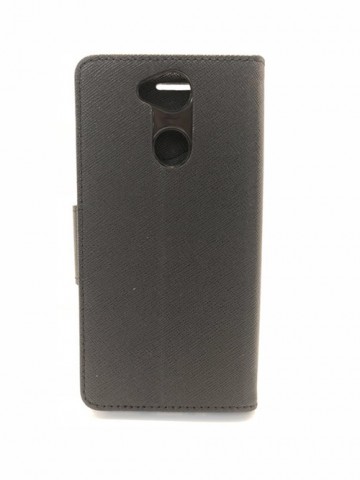 Mooncase Stand Wallet Case For Sony Xperia XA2 - Black