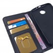 Synthetic Leather Wallet Case for Motorola Moto X 2nd Gen