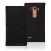Korean Mercury Fancy Diary Wallet Case Cover for LG G5 Black