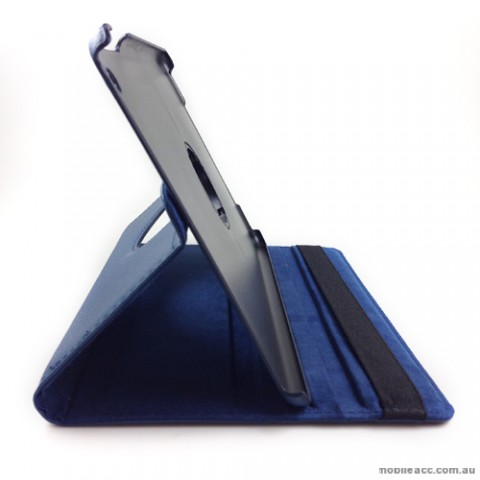 360 Degree Rotary Flip Case for iPad Air - Blue