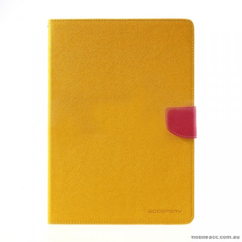 Mercury Goospery Fancy Diary Case for Apple iPad Air - Yellow