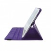 360 Degree Rotary Flip Case for iPad Air 2 - Purple