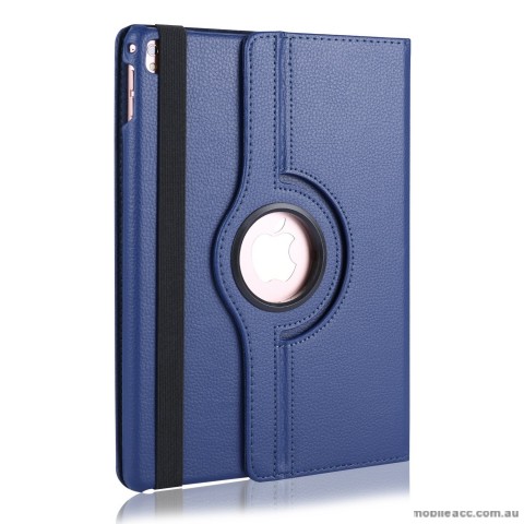 360 Degree Rotating Case for Apple iPad Pro 9.7 inch Navy + SP