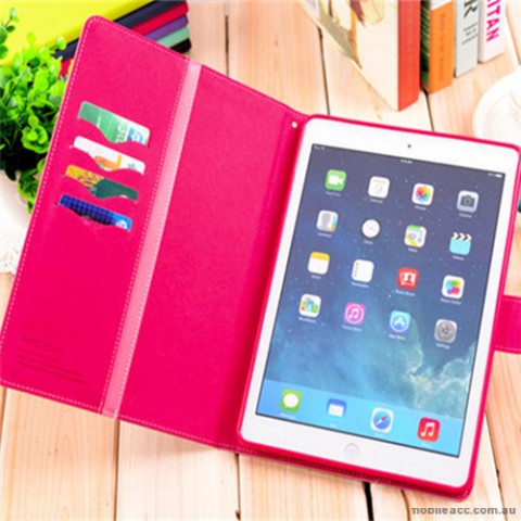 Korean Mercury Fancy Diary Wallet Case Cover for iPad Pro 9.7 Inch Light Pink+ SP