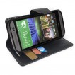 Mercury Goospery Sonata Wallet Case for HTC One M8 - Black
