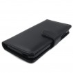 HTC Desire 610 Synthetic Leather Wallet Case - Black