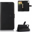 Mooncase Stand Wallet Case For HTC Desire 825 - Black