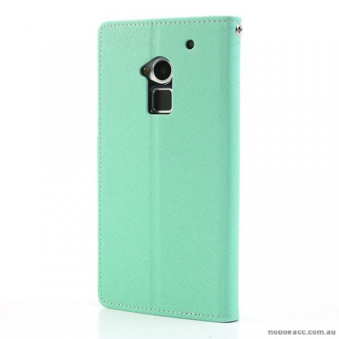 Korean Mercury Wallet Case for HTC One Max - Green