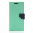 Korean Mercury Wallet Case for HTC One Max - Green