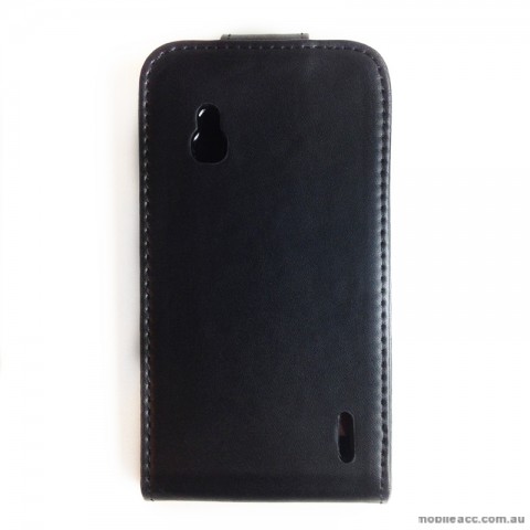 Synthetic Leather Flip Case Cover for LG Google Nexus 4