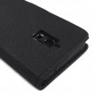 Synthetic Wallet Case Cover for Huawei Ascend G526 - Black 