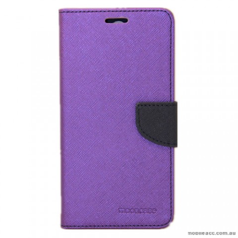 Mooncase Stand Wallet Case For Huawei Mate 9 Purple 
