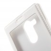 Flip Cover Case for Huawei Mate 8 White