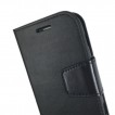Telstra Evolution T80 Stand TPU In Wallet Case - Black