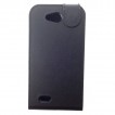 Synthetic Leather Flip Case for Telstra 4GX Buzz Black