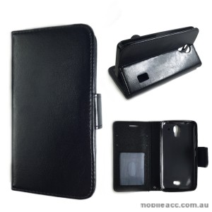 Wise Wallet Case for Huawei Ascend Y635 - Black