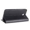 Mooncase Stand Wallet Case For Huawei Y7 - Black