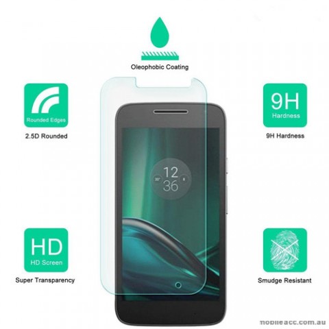 9H Premium Tempered Glass Screen Protector For Motorola Moto G4 Play