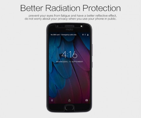 Matte Anti-Glare Screen Protector For Motorola Moto G5S Plus