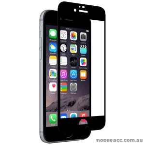 2.5D Full Cover Tempered Glass Screen Protector for Apple iPhone 6/6S Blackx2