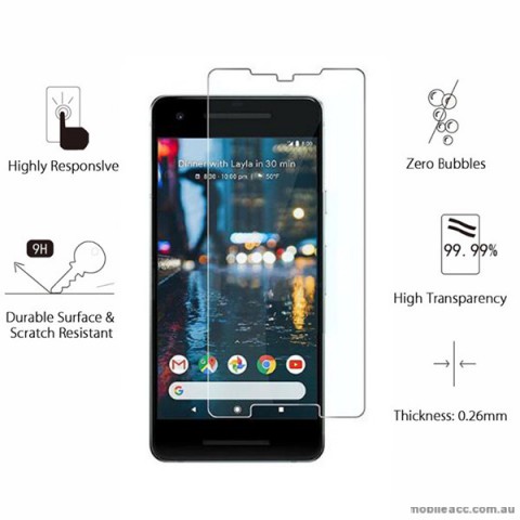 9H Premium Tempered Glass Screen Protector For Telstra Google Pixel 2 