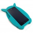 Owl 3D Silicone Case Cover for iPhone 5/5S/SE - Cyan