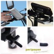 PeriPower Waterproof bag Case with bicycle Mount for iPhone 4 4S× 2