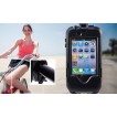 PeriPower Waterproof bag Case with bicycle Mount for iPhone 4 4S× 2