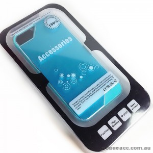 Stylish Aluminium Back Case for iPhone 5/5S/SE - Blue