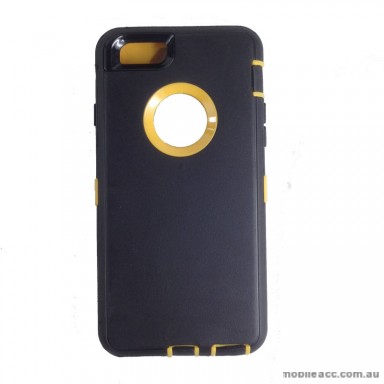 Rugged Defender Heavy Duty Case for iPhone 6 Plus/6S Plus Yellow