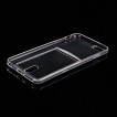 TPU Gel Jelly Back Case With Card Slot For iPhone 6 Plus - Clear