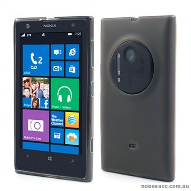 TPU Gel Case Cover for Nokia Lumia 1020 - Black