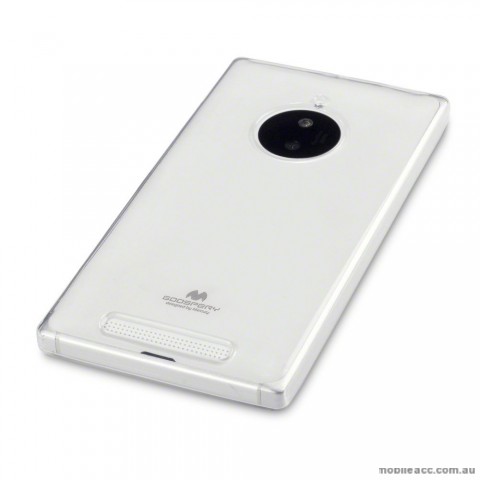 Korean Mercury TPU Gel Case Cover for Nokia Lumia 830 - White