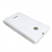 TPU Gel Case Cover for Microsoft Nokia Lumia 435 - White