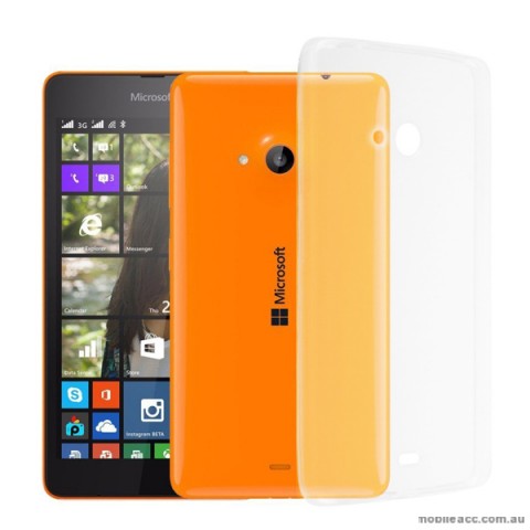 TPU Gel Case Cover for Microsoft Lumia 540 Clear