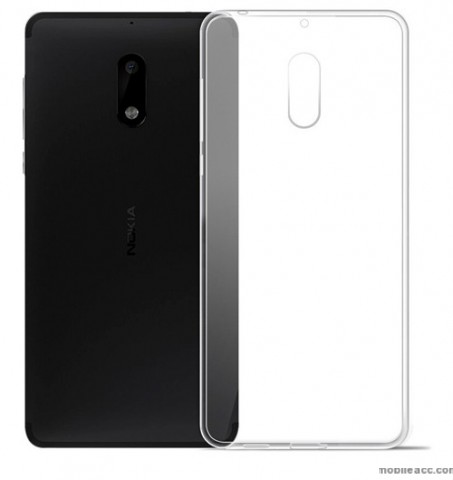 TPU Gel Case Cover For Nokia 6 - Ultra Clear