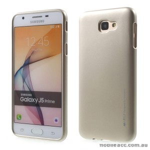 Mercury Goospery iJelly Gel Case For Samsung Galaxy J5 Prime - Gold