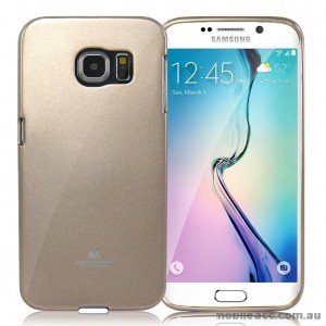 Korean Mercury TPU Case Cover for Samsung Galaxy S6 Edge Plus - Gold