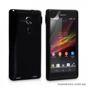 TPU Gel Case for Sony Xperia SP M35h - Black