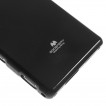 Mercury Pearl TPU Gel Case Cover for Sony Xperia M2 - Black
