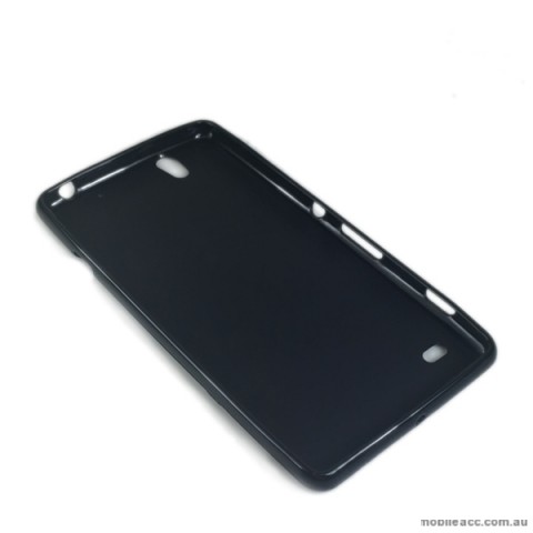 TPU Gel Case Cover for Sony Xperia C4 Black