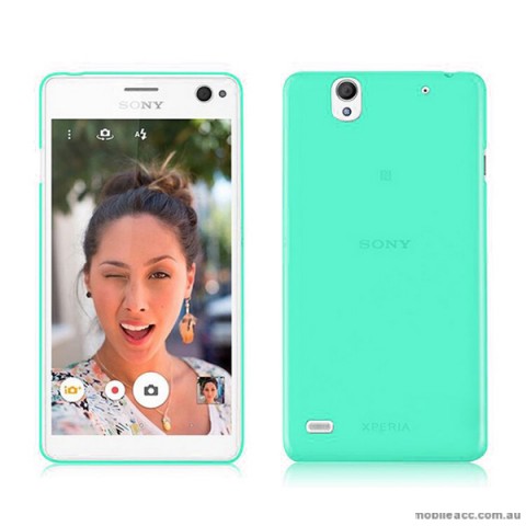 TPU Gel Case Cover for Sony Xperia C4 Green