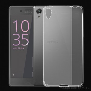 TPU Gel Case Cover For Sony Xperia X - Clear