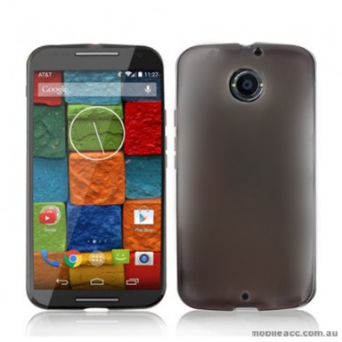 TPU Gel Case for Motorola Moto X 2nd Gen - Dark Grey