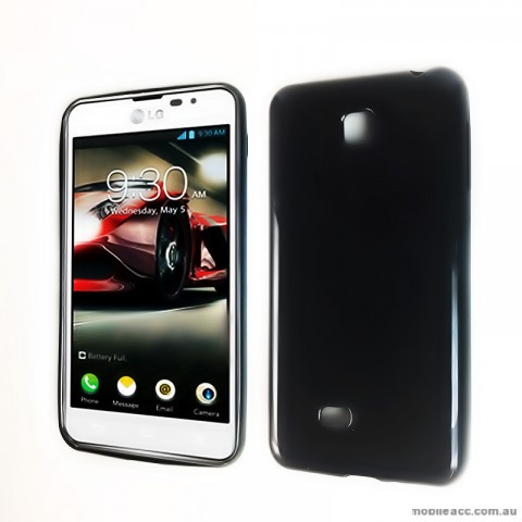 TPU Gel Case for LG Optimus F5 P875 - Black