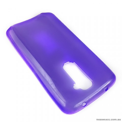 TPU Gel Case Cover for LG G2 D802 - Purple