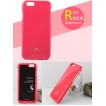 Mercury Pearl TPU Gel Case Cover for iPhone 6/6S - Hot Pink