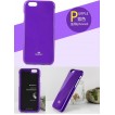 Mercury Pearl TPU Gel Case Cover for iPhone 6/6S - Purple