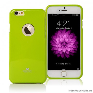 Mercury Pearl TPU Gel Case Cover for iPhone 6/6S - Bean Green