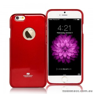 iPhone6+/6S+  Korean Mercury Pearl TPU Case Cover - Red